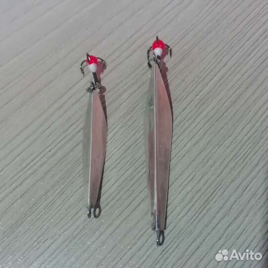 Блесна маропедка серебро