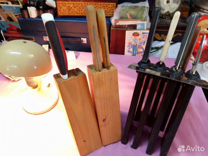 Хоз утварь Подставки под ножи утятница