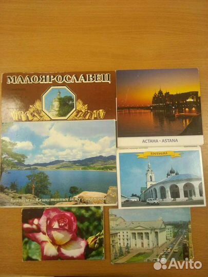 Открытки советские СССР наборы
