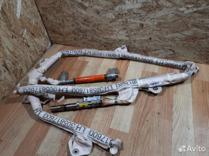 Подушка (шторка) безопасности потолочная L nissan