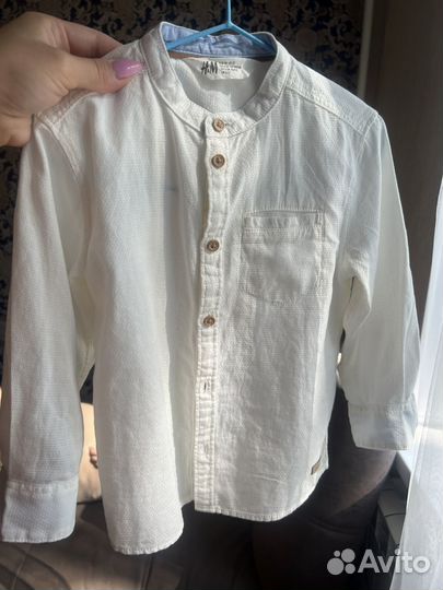 Рубашка H&M 2-3 года