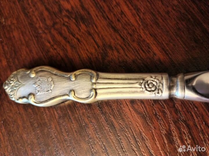 Нож столовый для рыбы Кольчугинский мельхиор