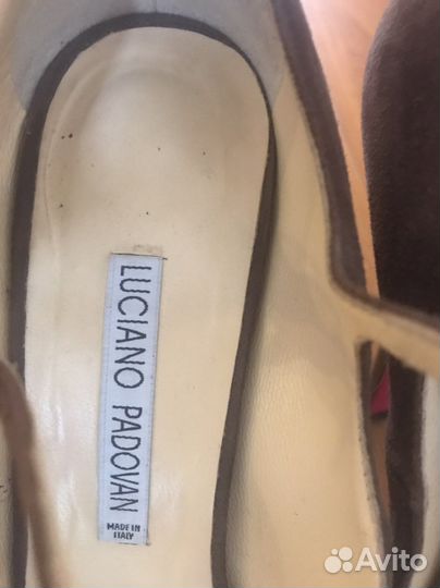 Туфли Италия оригинал Luciano Padovan 39,5