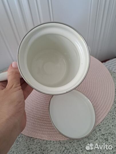 Кофейник эмалированный СССР