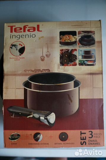 Набор ковшей Tefal ingenio Red