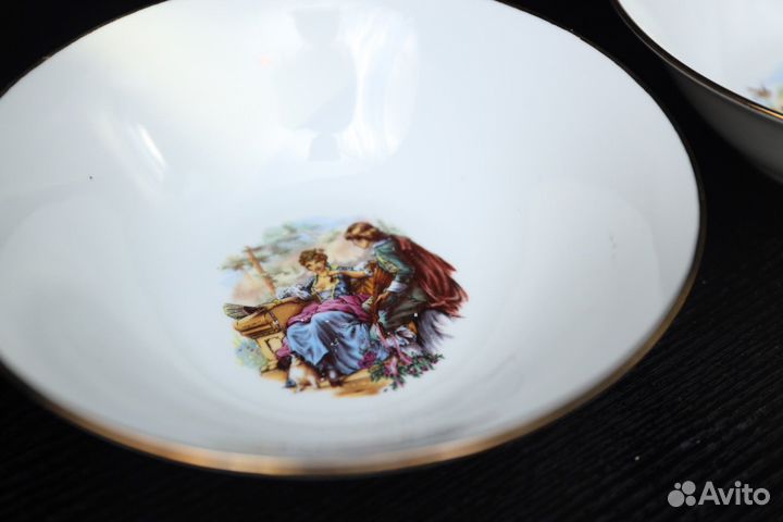 Тарелка фарфоровая СССР