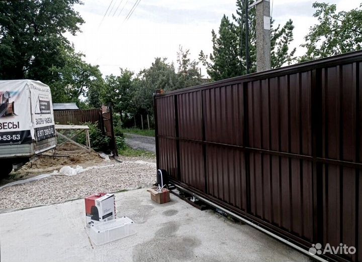 Каркас откатных ворот с доставкой