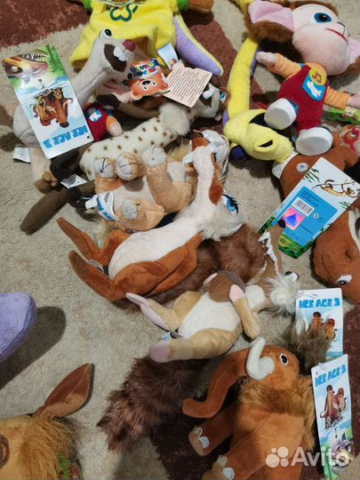 Мягкие игрушки новые