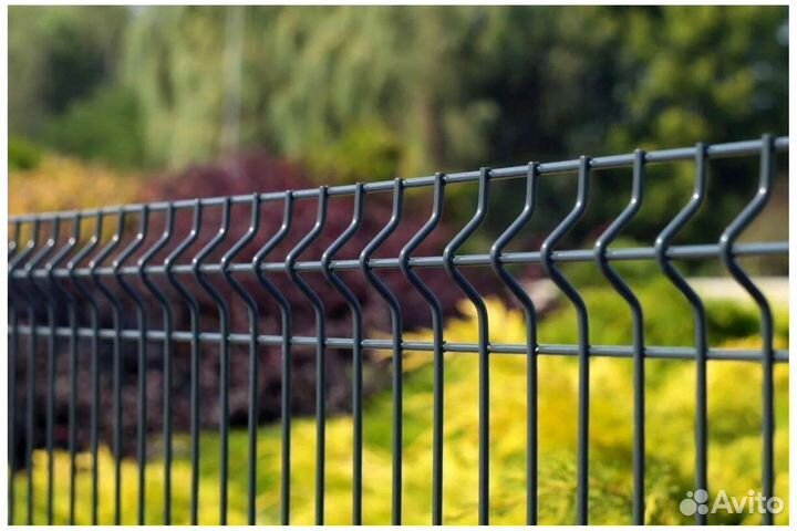 Забор 3D сетка комплект