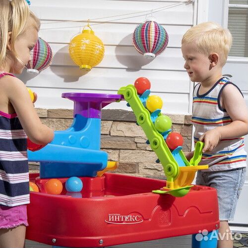 Столик для игр с водой и шариками Step2 Дискавери
