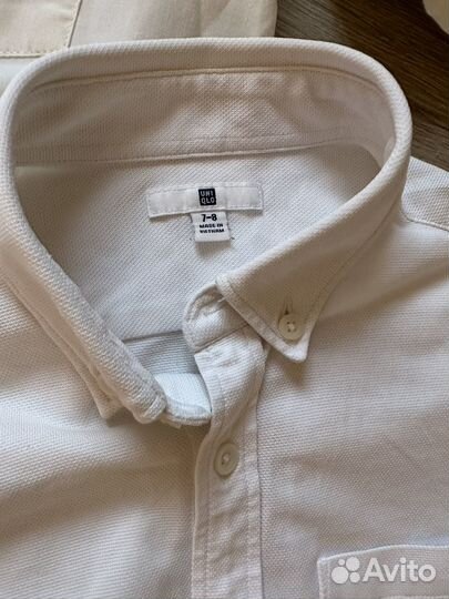 Рубашки uniqlo