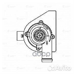 Насос водяной дополнительный VAG 2.0 TDI LWP 18