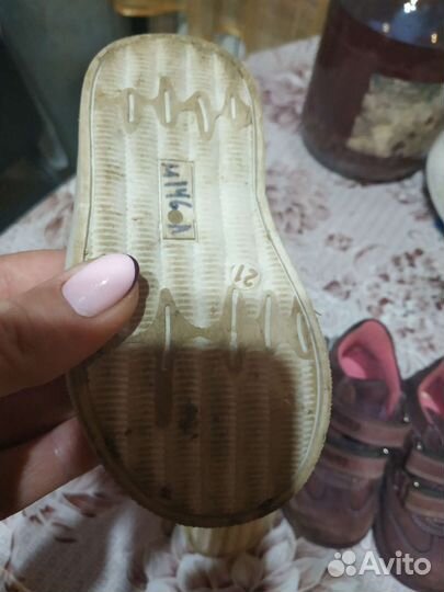 Детская обувь для девочек 21 размер