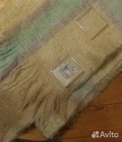 Шотландский шарф мохер