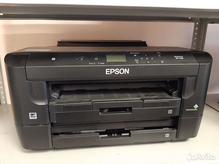 Струйный принтер формата А3 Epson WF-7210 б/у