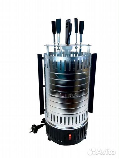 Электрошашлычница новая