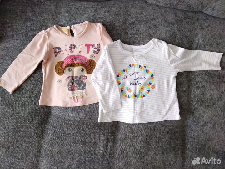 Пакет вещей для девочки 74