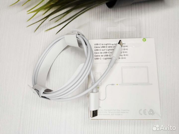 Кабель для зарядки iPhone оригинал.usb Type-C