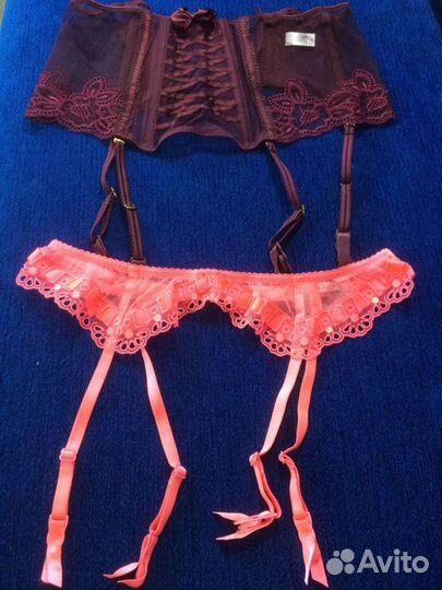 Пояс VS бордо XS/S, розовый M/ML/G