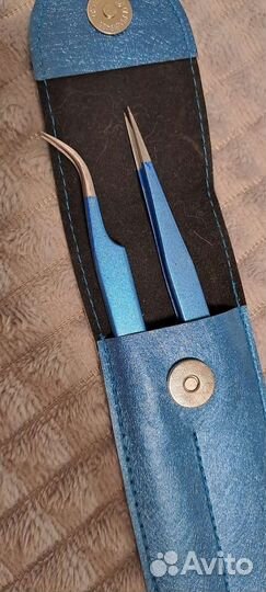 Пинцет для наращивания ресниц