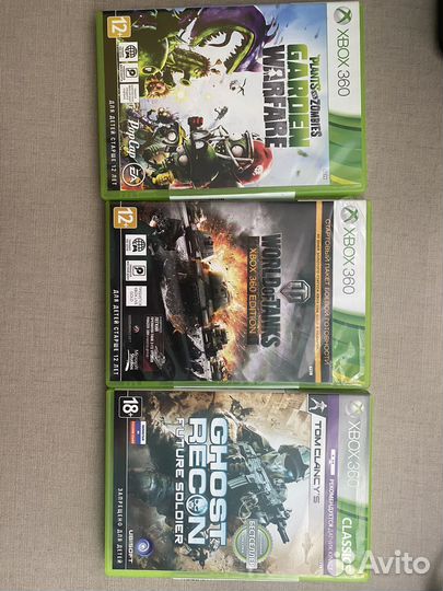 Игровые диски на xbox 360