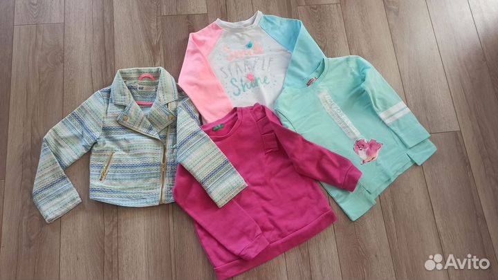 Вещи пакетом на девочку 4-5 лет