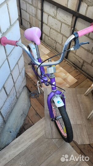 Детский велосипед для девочки 5 6 7 лет