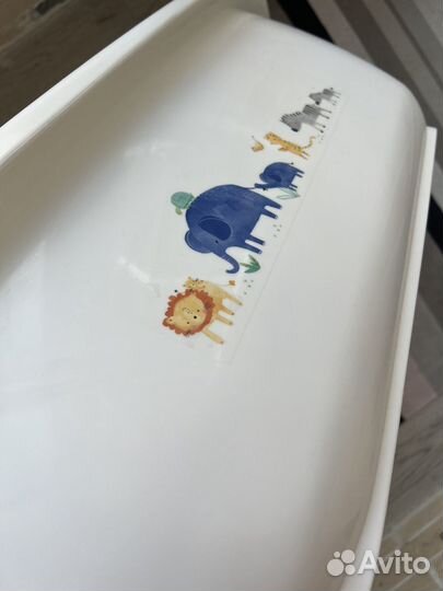 Детская ванночка с горкой