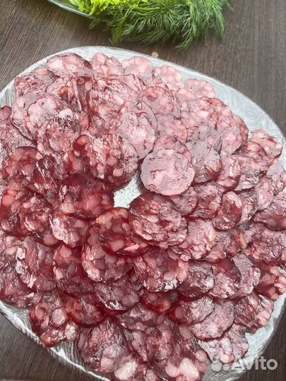 Набор сырокопченой колбасы