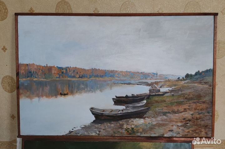 Копия И.И Левитана – Волжский пейзаж