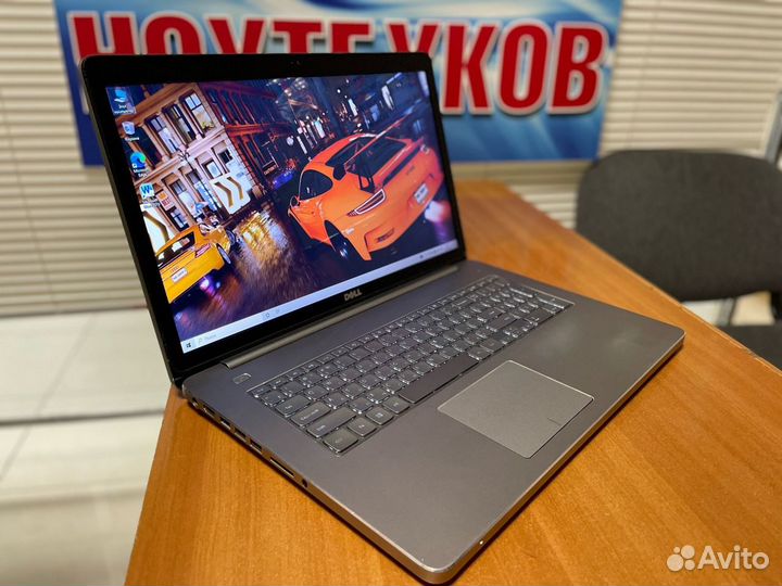 Игровой ноутбук Dell / i7 / 12 gb / GeForce 2 gb