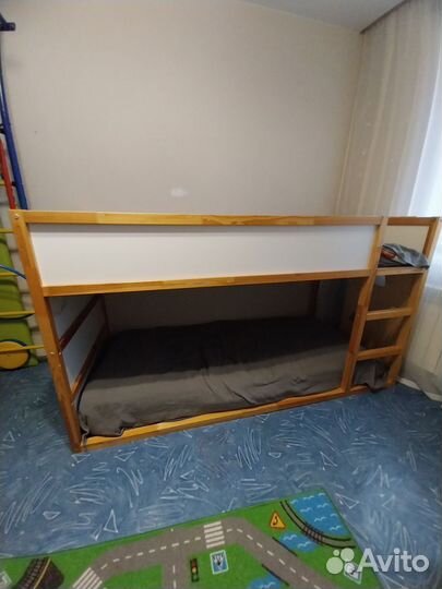 Детская кровать IKEA кюра чердак
