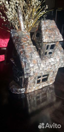 Детский,сказочный домик. Интерьерный домик.Ночник