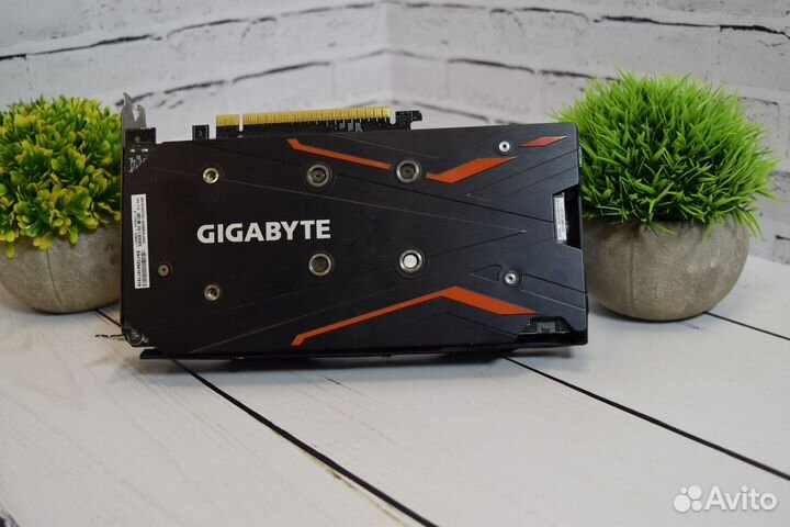 Видеокарта GTX 1050 Ti 4gb Gigabyte G1 Gaming