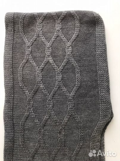 Шарф капюшон вязаный