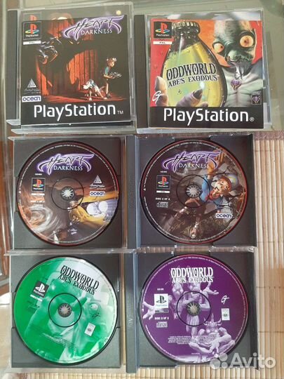 Игры/диски playstation 1 лицензия