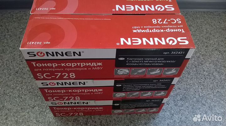 Картриджи HP 2612, CE 285 a, Canon 725, 728