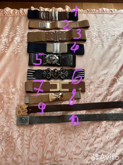 Ремни женские новые