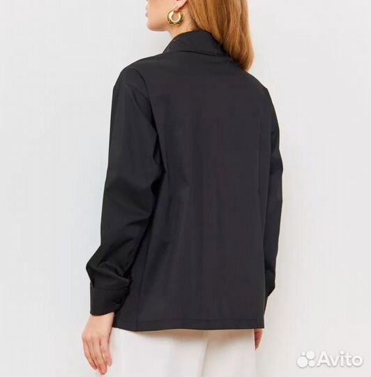 Рубашка женская черная m