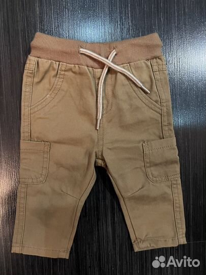 Штаны kiabi и боди-рубашка для малыша