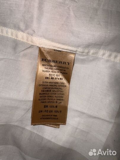 Burberry рубашка женская