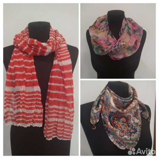 Шарфы и палантины