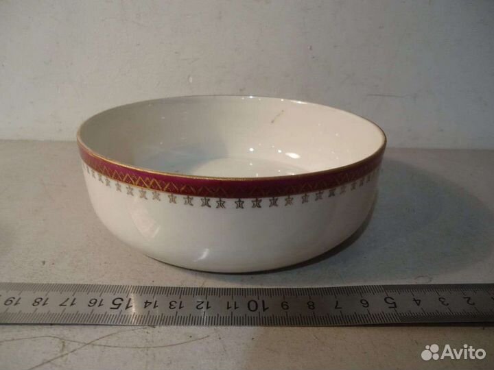 Старинная чаша капельник фарфор