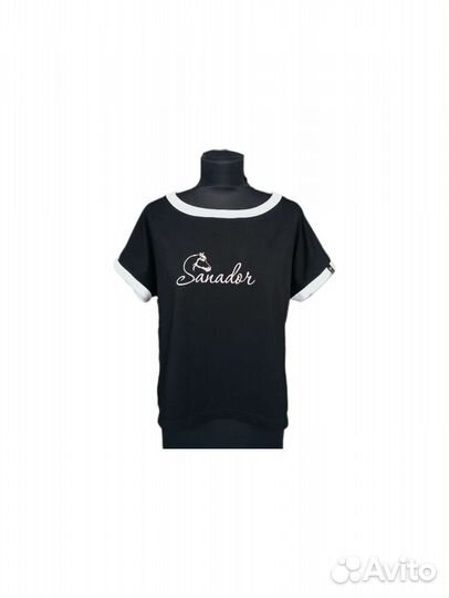 Футболка женская свободного кроя, оверсайз