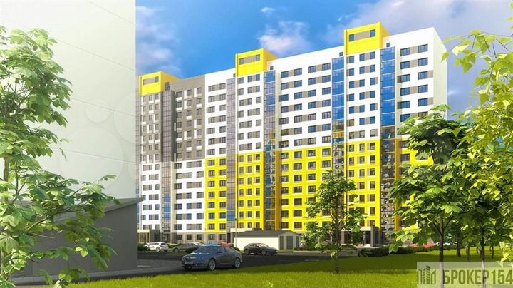 Квартира-студия, 18,4 м², 3/16 эт.