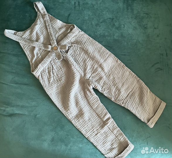 Рубашка ; п/комбинезон La Redoute 98 см