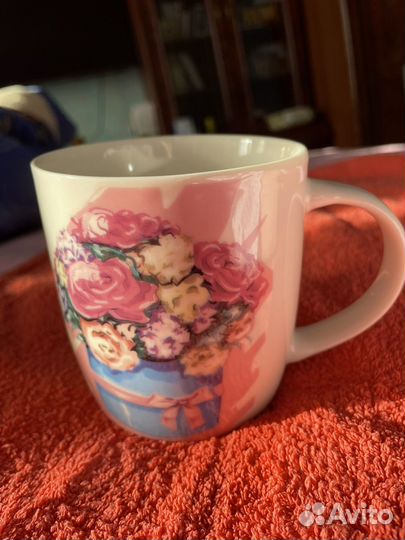 Кружка Поздравляю Букет роз 350 мл