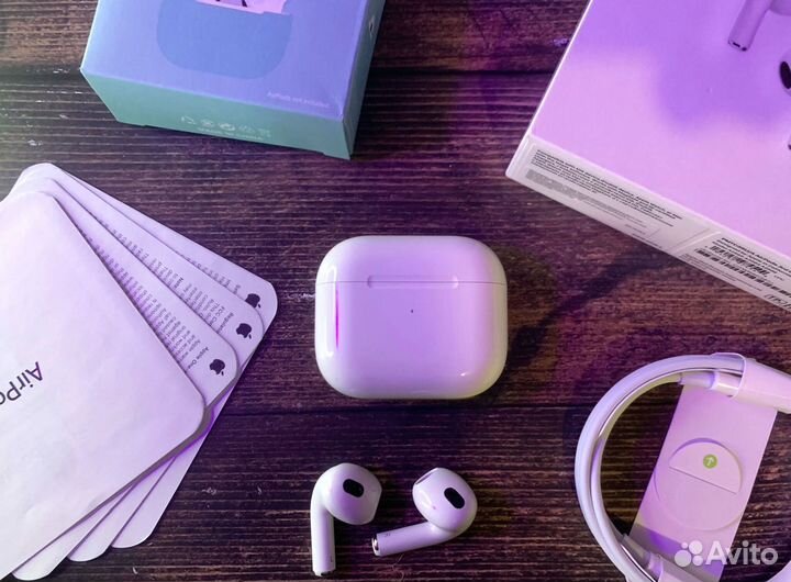 Новые AirPods 3 с гарантией