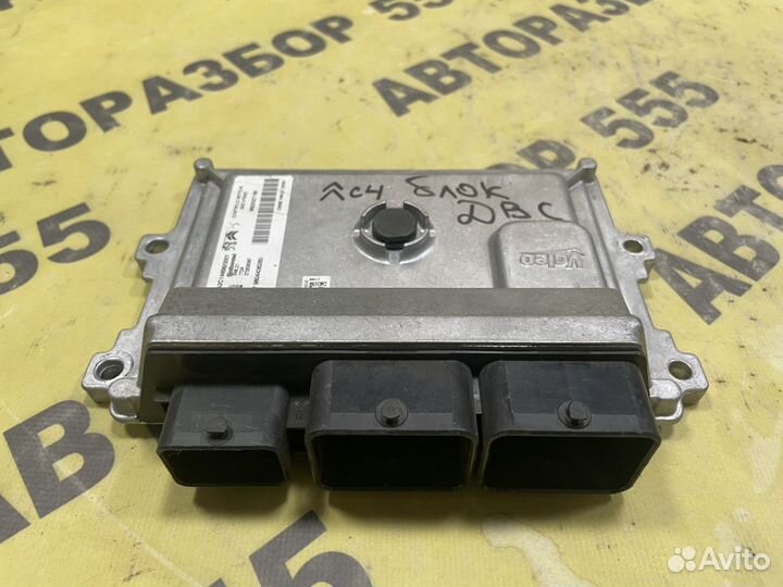 Болк управления двигателем Citroen C4 2