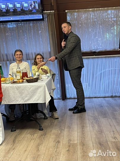 Ведущий (корпоративы, свадьбы, выпускные, дни рожд